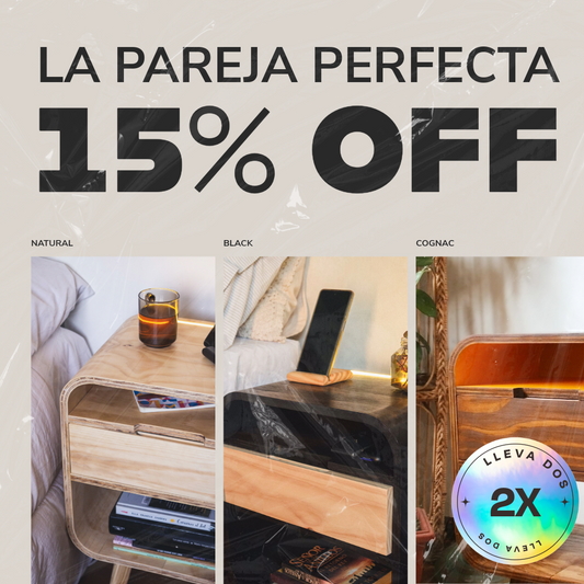 La pareja perfecta 15% OFF